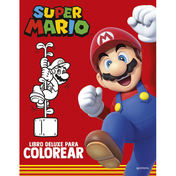 Super Mario Libro para Colorear   2024