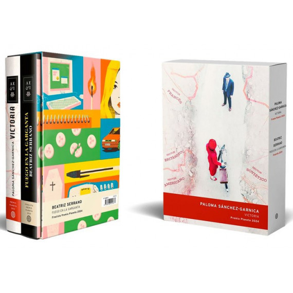 Estuche Premio Planeta 2024 (victoria Fuego en la Garganta)   2024