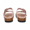 Pala 2 Hebillas Big Charol Rosa  BIRKENSTOCK