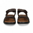 Sandalia Velcros Grass Marron  PANAMA JACK