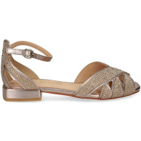 Talon Cerrado Strass Bronce  ALMA EN PENA