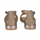 Talon Cerrado Strass Bronce  ALMA EN PENA