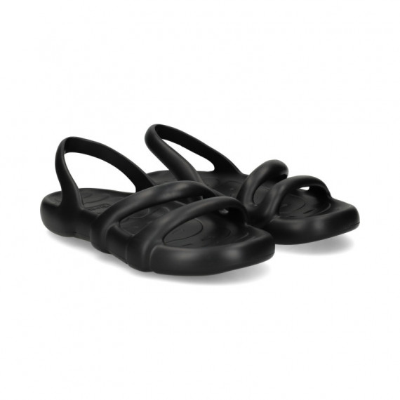 Sandalia Acolchada Negro  CAMPER