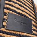 Bolso Tote de Yute con Rayas  PEPE JEANS