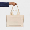 Bolso Shopper Xl Beige Tous - Amaya la Rue  TOUS BAGS