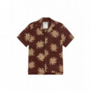 Camisas Camisa OAS COMPANY Cuba Terry Mocha Ember