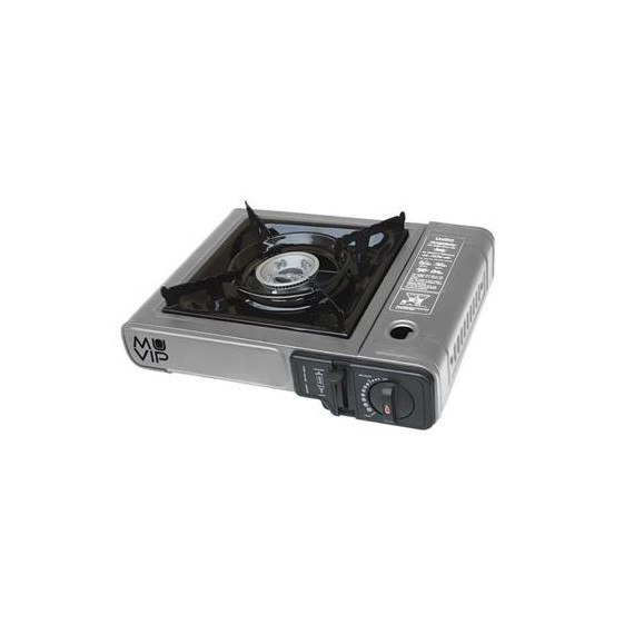 MUVIP Cocina de Gas Portatil 1 Fuego Uso Botella de Gas MV0336