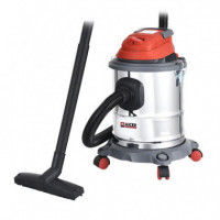 Aspiradora Inox Seco-humedo AICER 15 Litros 1.200W