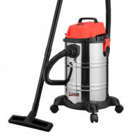 Aspiradora Inox Seco-humedo con Toma AICER 40 Litros 1.400W