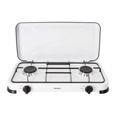 Cocina Gas Blanca Serie Adventure AIRMEC 2 Fuegos