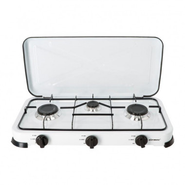Cocina Gas Blanca Serie Adventure AIRMEC 3 Fuegos