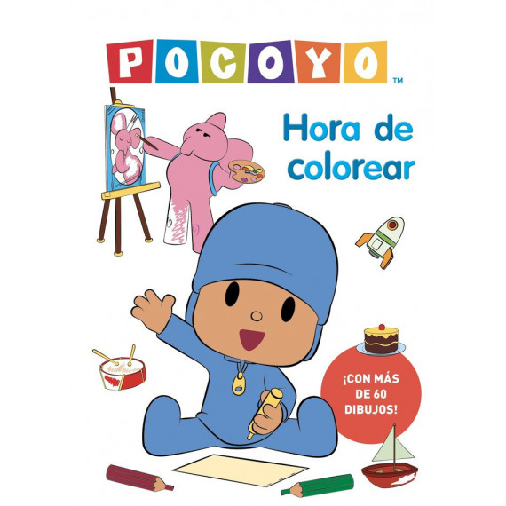 Pocoyo Actividades Hora de Colorear   2024