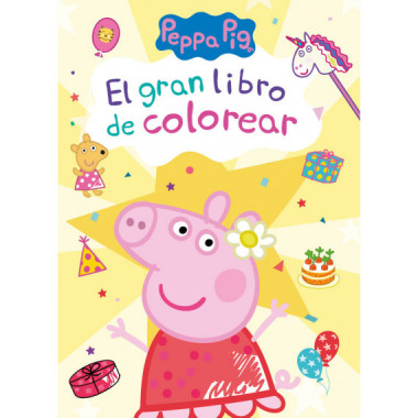 Peppa Pig Cuaderno de Actividades el Gran Libro de Colorear   2024