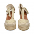 ABIERTO LADOS ACORDONADA LINO BEIGE