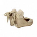 ABIERTO LADOS ACORDONADA LINO BEIGE