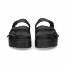 Pala 3 Hebillas Goma Negro  BIRKENSTOCK