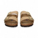 Pala 2 Hebillas Nobuck Beige  BIRKENSTOCK