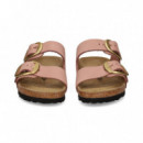 Pala 2 Hebillas Big Nobuck Rosa  BIRKENSTOCK