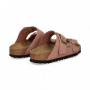 Pala 2 Hebillas Big Nobuck Rosa  BIRKENSTOCK