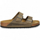 Pala 2 Hebillas Engrasado Kaki  BIRKENSTOCK