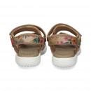 Sandalia Surfera Flores Beige  PANAMA JACK