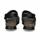 Tira Lado + Velcros Napa Negro  PANAMA JACK