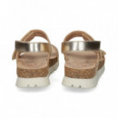 Tira Lado + Velcros Metalizada Oro  PANAMA JACK