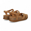 Carmelita 2 Velcros ante Cuero  PANAMA JACK