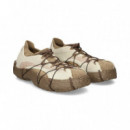 Deportivo Calcetin  Malla Beige  CAMPER