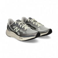 Deportivo Piel+malla Gris  NEW BALANCE