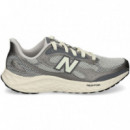 Deportivo Piel+malla Gris  NEW BALANCE