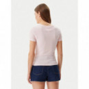 Tjw Slim Essential Logo 2 Tee Precious P  TOMMY JEANS