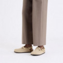 Calzado Zuecos BIRKENSTOCK Tokio Piel Nubuc Sandcastle