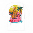 Camiseta GLINT Float Blanco