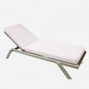 Colchoneta de Tumbona Exterior- Color Crudo- Tejido Textileno- Essential Fabrics®  ESSENTIALS