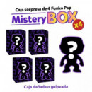 FUNKO Pop Mistery Box 4 Unidades Caja Dañada