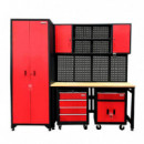 Pack Armario Modular+gato+caballetes+camilla Mecánico Fargo Tools  AICER