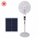 Ventilador de Pie Solar con Mando LARRYHOUSE  20W