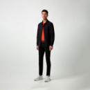 Cinturón de Piel Italiana con Logo Estampado en la Trabilla  HUGO BOSS