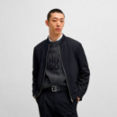 Cinturón de Piel con Logo en la Trabilla  HUGO BOSS