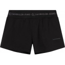 Logo Trim Knit Short Ck Black  CALVIN KLEIN