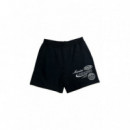 Pantalón MERCIER Racer Badge MERC723 Negro-blanco