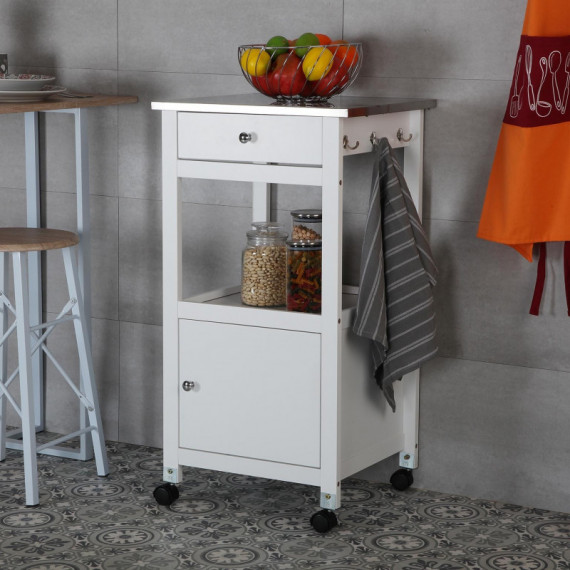 Carro Ruedas Bco sobre Acero  PÉREZ ÁVILA