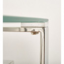 Consola Acero Plateada  PÉREZ ÁVILA