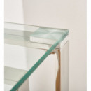 Consola Acero Plateada  PÉREZ ÁVILA