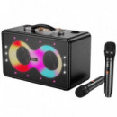 HOCO HA8 Altavoz Karaoke BLUETOOTH 40W con 2 Micrófonos