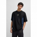 Camiseta HUGO X Rb Negra