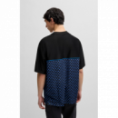 Camiseta HUGO X Rb Negra