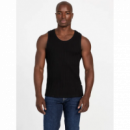 Camiseta GUESS sin Mangas Negra