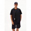 Camisas Camisa ARMEDANGELS Lovaar Premium Night Sky